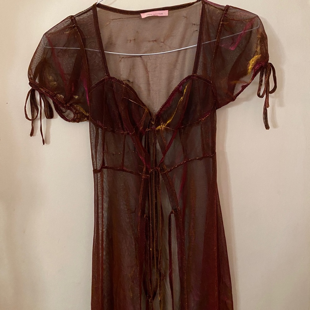 Urban Outfitters sheer dress